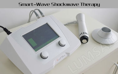 Radial ESWT การบำบัดด้วยเครื่อง Shockwave บำบัดสำหรับความถี่ที่สามารถปรับปวดส้นเท้า