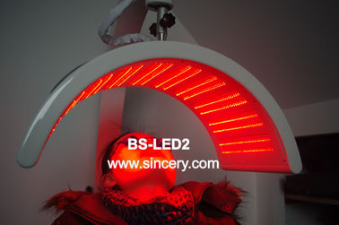 PDT การบำบัดด้วยแสง LED สีแดงสำหรับผิว / ริ้วรอย, อุปกรณ์บำบัดผิวหน้าด้วยแสงสีแดง