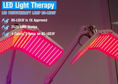 การบำบัดด้วยแสง LED สีแดง 2 หัวสำหรับการดูแลผิว, การรักษาใบหน้าด้วยแสง LED