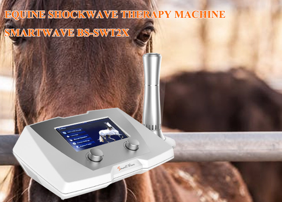เครื่องบำบัดด้วย Shockwave คลินิกม้า 1 - 22 Hz ความถี่สำหรับโรคเอ็น Suspensory