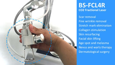 Fractional Co2 Laser Skin Resurfacing Machine สำหรับเครื่องกำจัดรอยแตกลาย