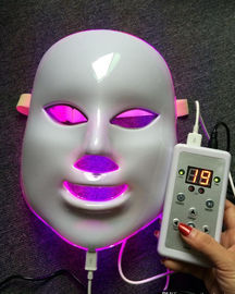 7 สี LED เครื่องส่องไฟฟื้นฟูผิว Led Face Mask ใช้ในบ้าน