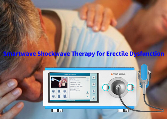 1.0 บาร์ - 5.0 บาร์ ED Shockwave Therapy Machine ไม่มีอาการปวด 1 - 22Hz ความถี่