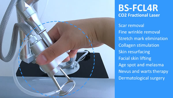 CO2 Laser Fractional Skin Resurfacing Treatment