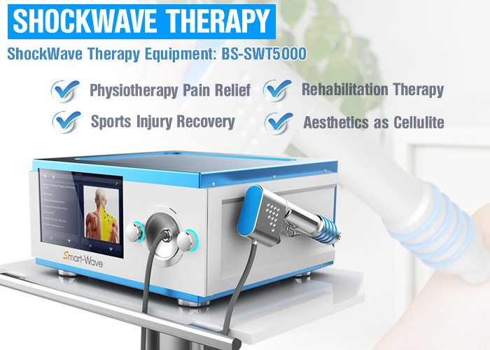 Precise Compressed Air acoustic shock wave therapy equipment for reduce stretch marks