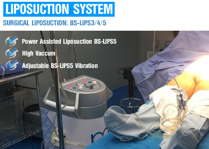 Ultrasonic Power Assisted Liposuction Equipment Adjustable Vacuum Range